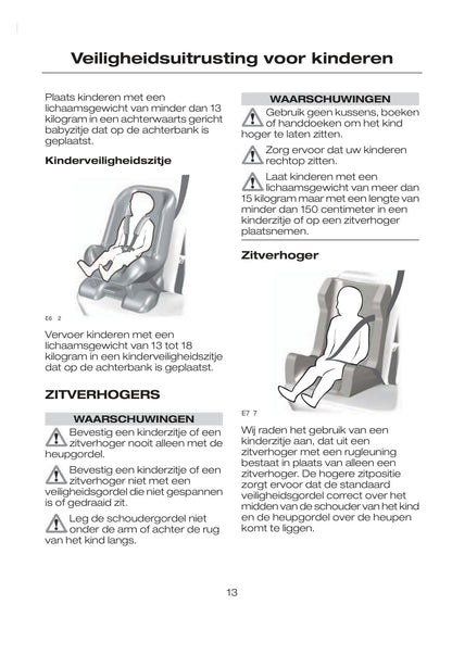 2007-2008 Ford Tourneo/Transit Connect Gebruikershandleiding | Nederlands