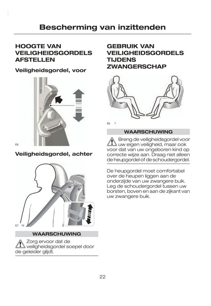 2007-2008 Ford Tourneo/Transit Connect Gebruikershandleiding | Nederlands