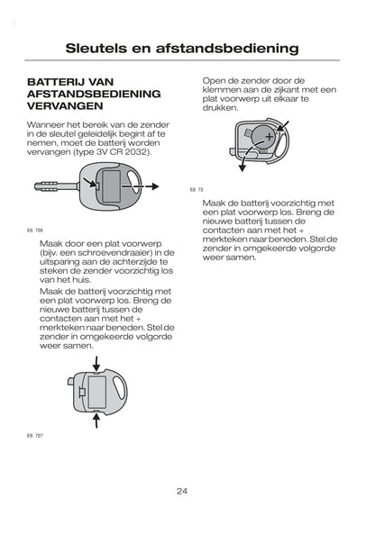 2007-2008 Ford Tourneo/Transit Connect Gebruikershandleiding | Nederlands