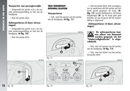 2000-2010 Alfa Romeo 147 Gebruikershandleiding | Nederlands