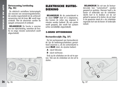 2000-2010 Alfa Romeo 147 Gebruikershandleiding | Nederlands