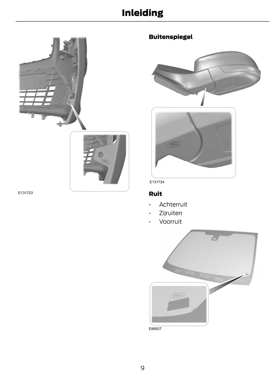 2012-2013 Ford Mondeo Owner's Manual | Dutch