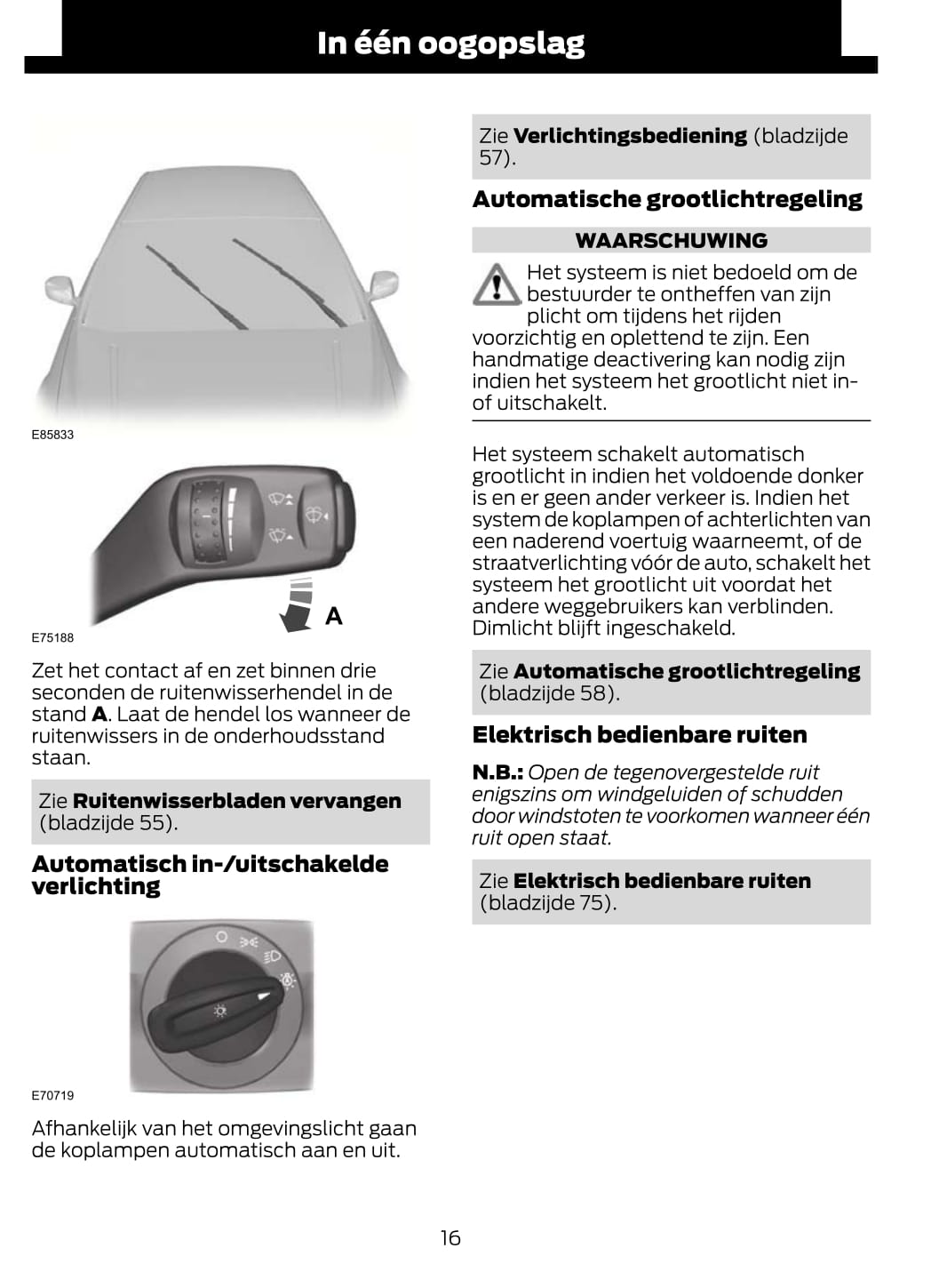 2012-2013 Ford Mondeo Owner's Manual | Dutch