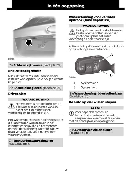 2012-2013 Ford Mondeo Owner's Manual | Dutch