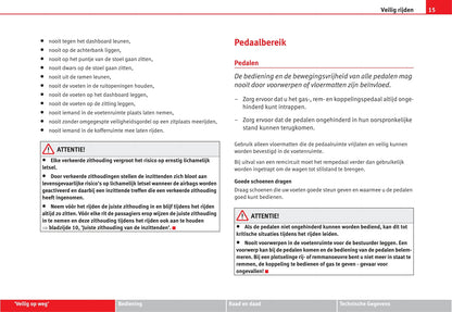 2007-2008 Seat Ibiza Owner's Manual | Dutch