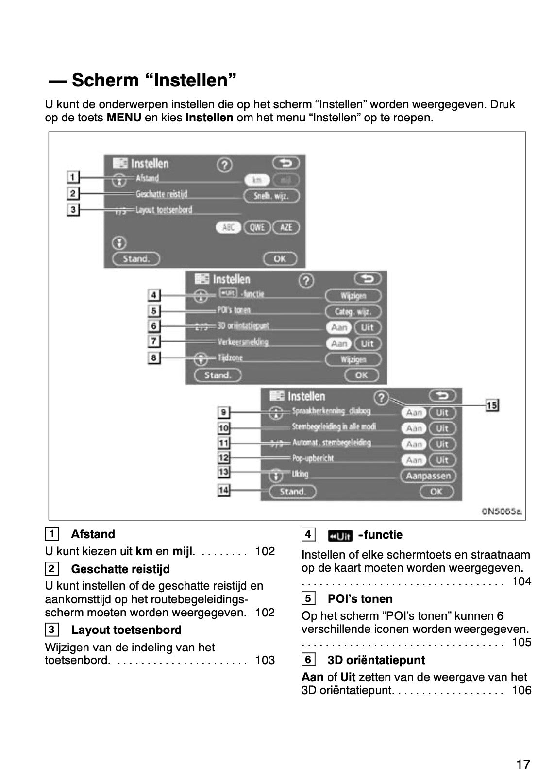 Toyota Auris Navigatiesysteem Handleiding 2010