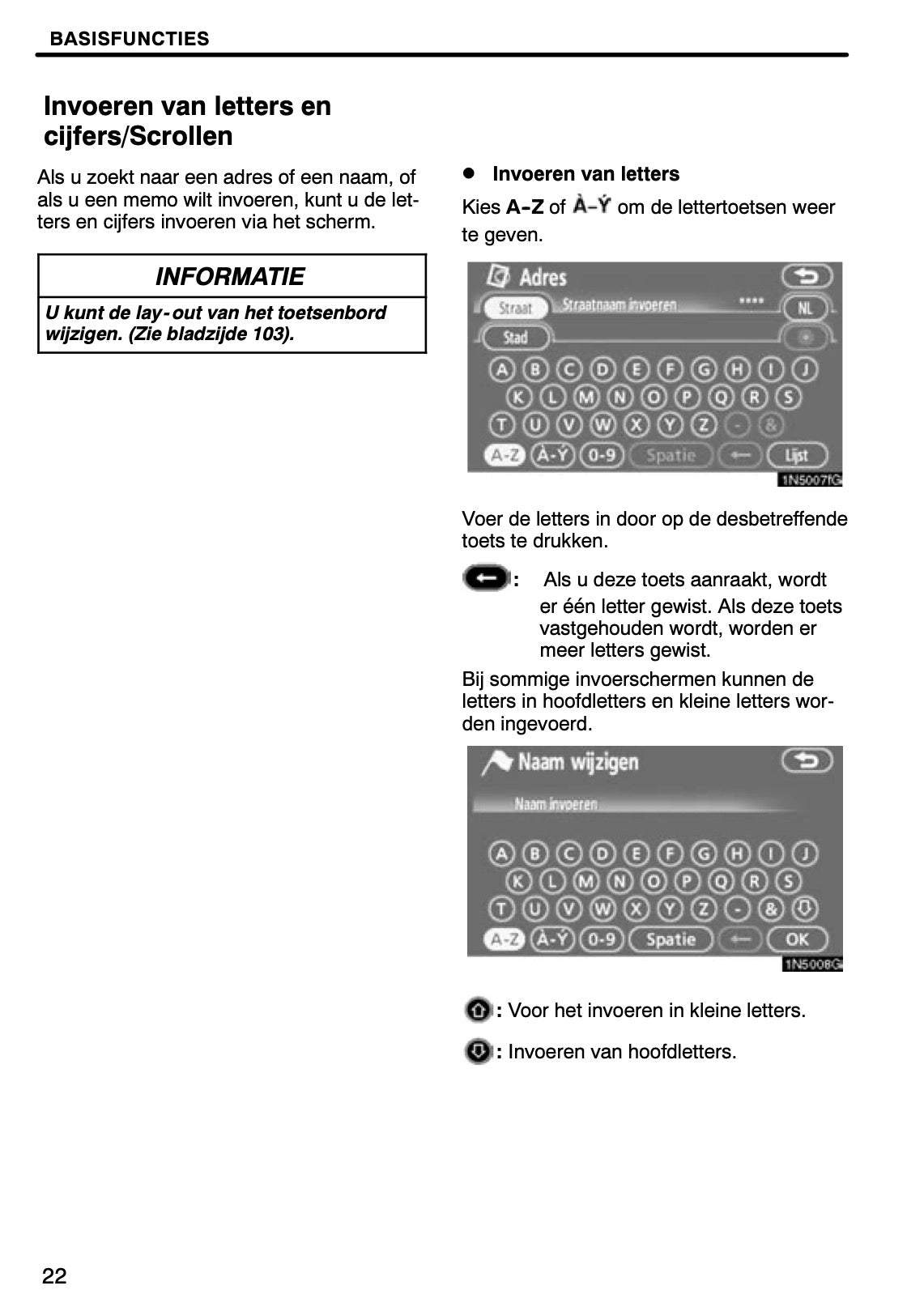 Toyota Auris Navigatiesysteem Handleiding 2010