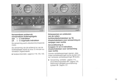 2002-2005 Opel Vectra Owner's Manual | Dutch