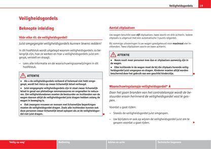 2006-2009 Seat Altea XL Bedienungsanleitung | Niederländisch