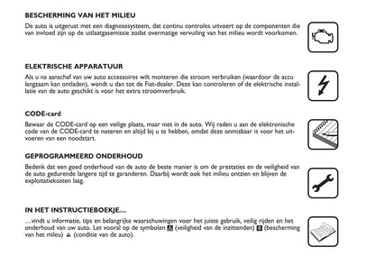 2004-2005 Fiat Multipla Gebruikershandleiding | Nederlands