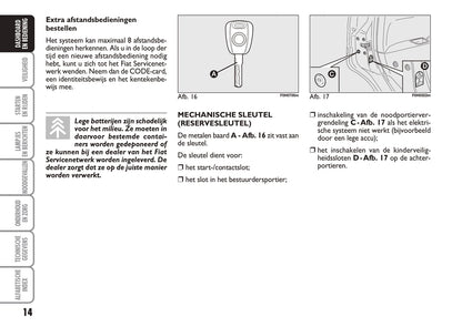 2005-2006 Fiat Idea Gebruikershandleiding | Nederlands