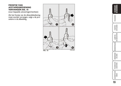 2005-2006 Fiat Idea Gebruikershandleiding | Nederlands