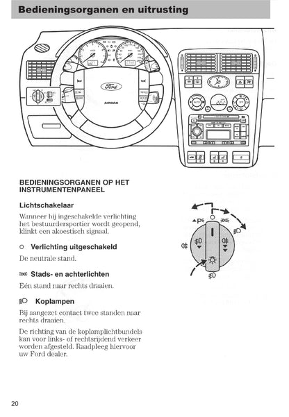 2003-2005 Ford Mondeo Gebruikershandleiding | Nederlands