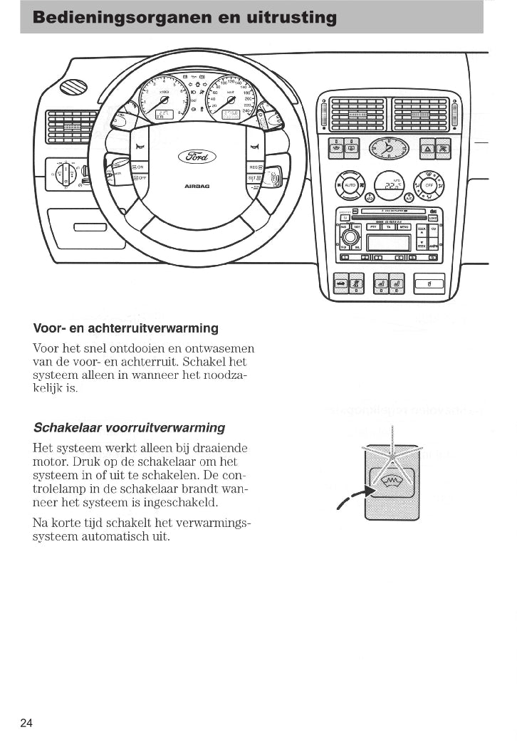 2003-2005 Ford Mondeo Gebruikershandleiding | Nederlands