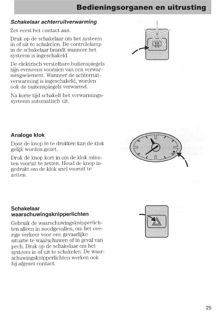 2003-2005 Ford Mondeo Gebruikershandleiding | Nederlands