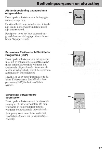 2003-2005 Ford Mondeo Gebruikershandleiding | Nederlands