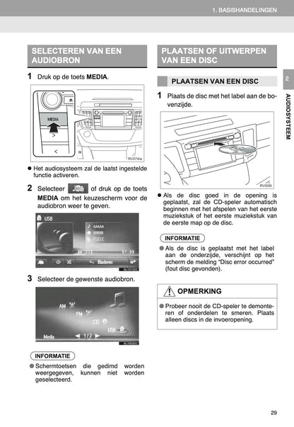 Toyota RAV4 Navigatie Touch 2 Handleiding 2014