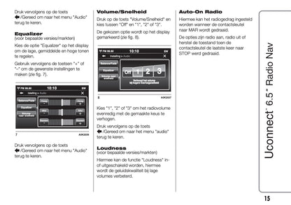 Alfa Romeo Giulietta Uconnect 6,5 Radio Nav  2014 - 2016