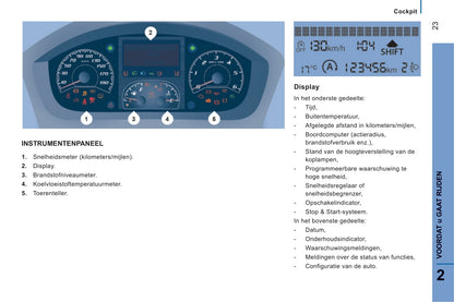 2014-2015 Peugeot Boxer Gebruikershandleiding | Nederlands