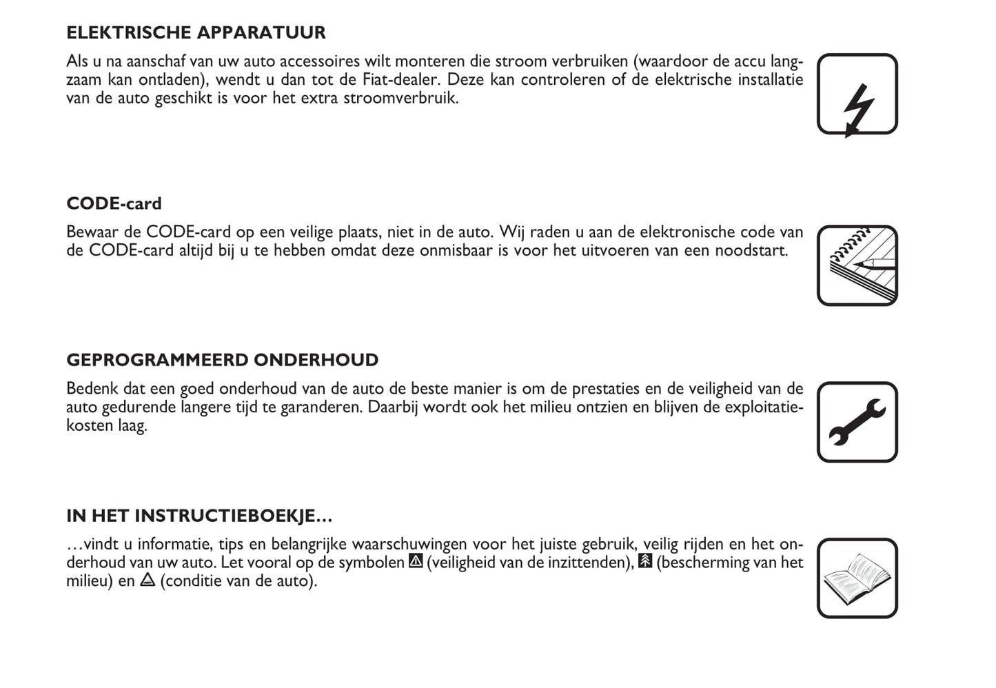 2003-2004 Fiat Punto Bedienungsanleitung | Niederländisch