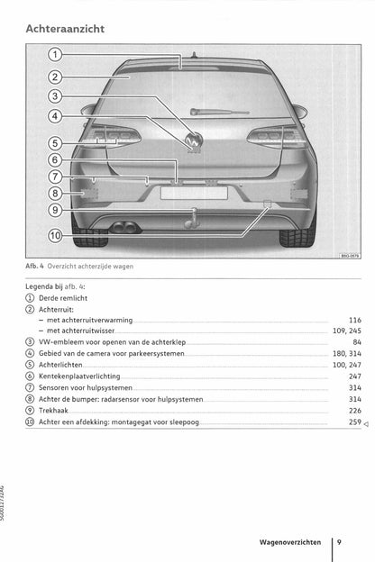 2017-2020 Volkswagen Golf Owner's Manual | Dutch