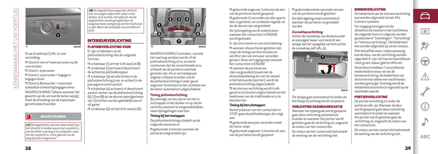 2022-2023 Alfa Romeo Tonale Owner's Manual | Dutch