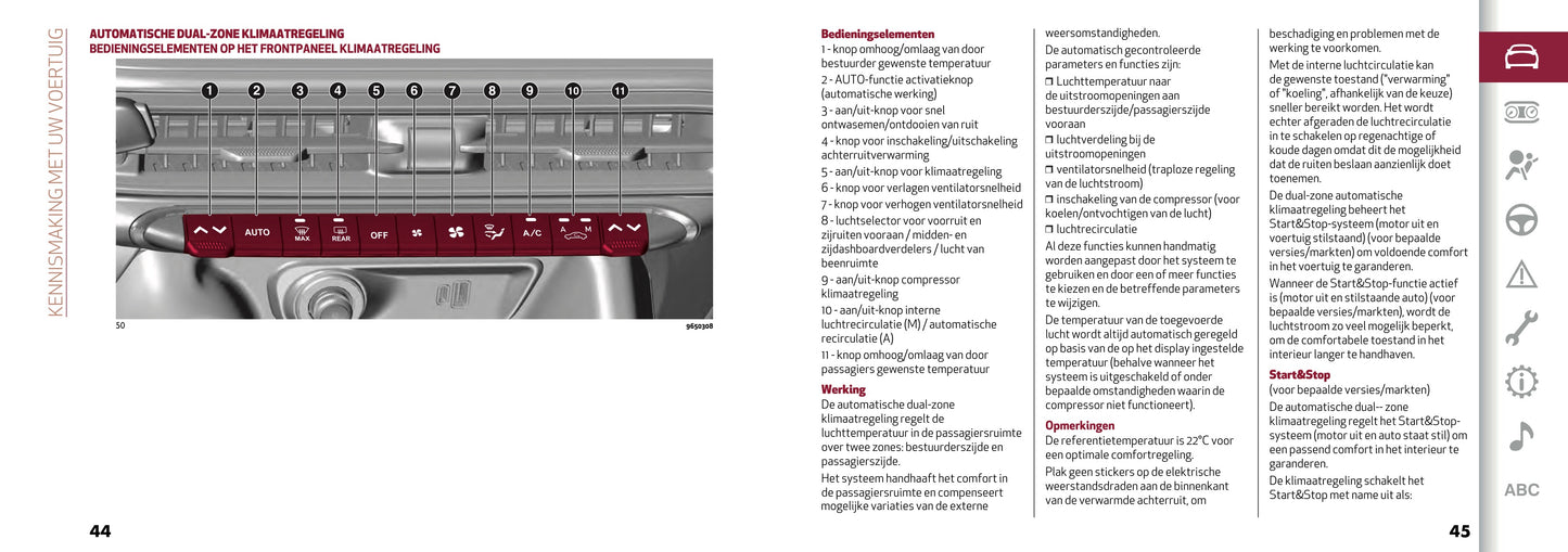 2022-2023 Alfa Romeo Tonale Owner's Manual | Dutch