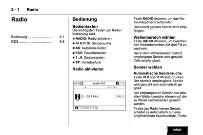 Opel Insignia DVD 800 Infotainment  Bedienungsanleitung