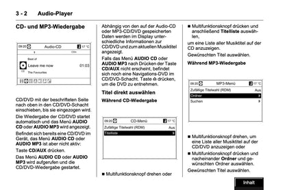 Opel Insignia DVD 800 Infotainment  Bedienungsanleitung