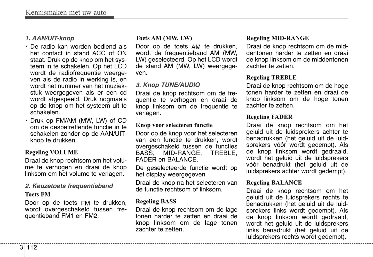 2006-2007 Kia Magentis Gebruikershandleiding | Nederlands