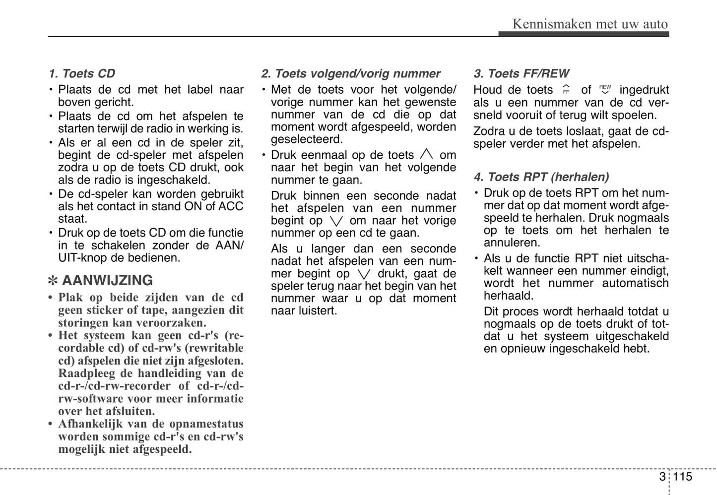 2006-2007 Kia Magentis Gebruikershandleiding | Nederlands