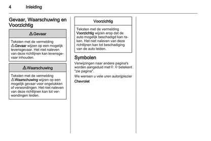2008-2014 Chevrolet Cruze Owner's Manual | Dutch