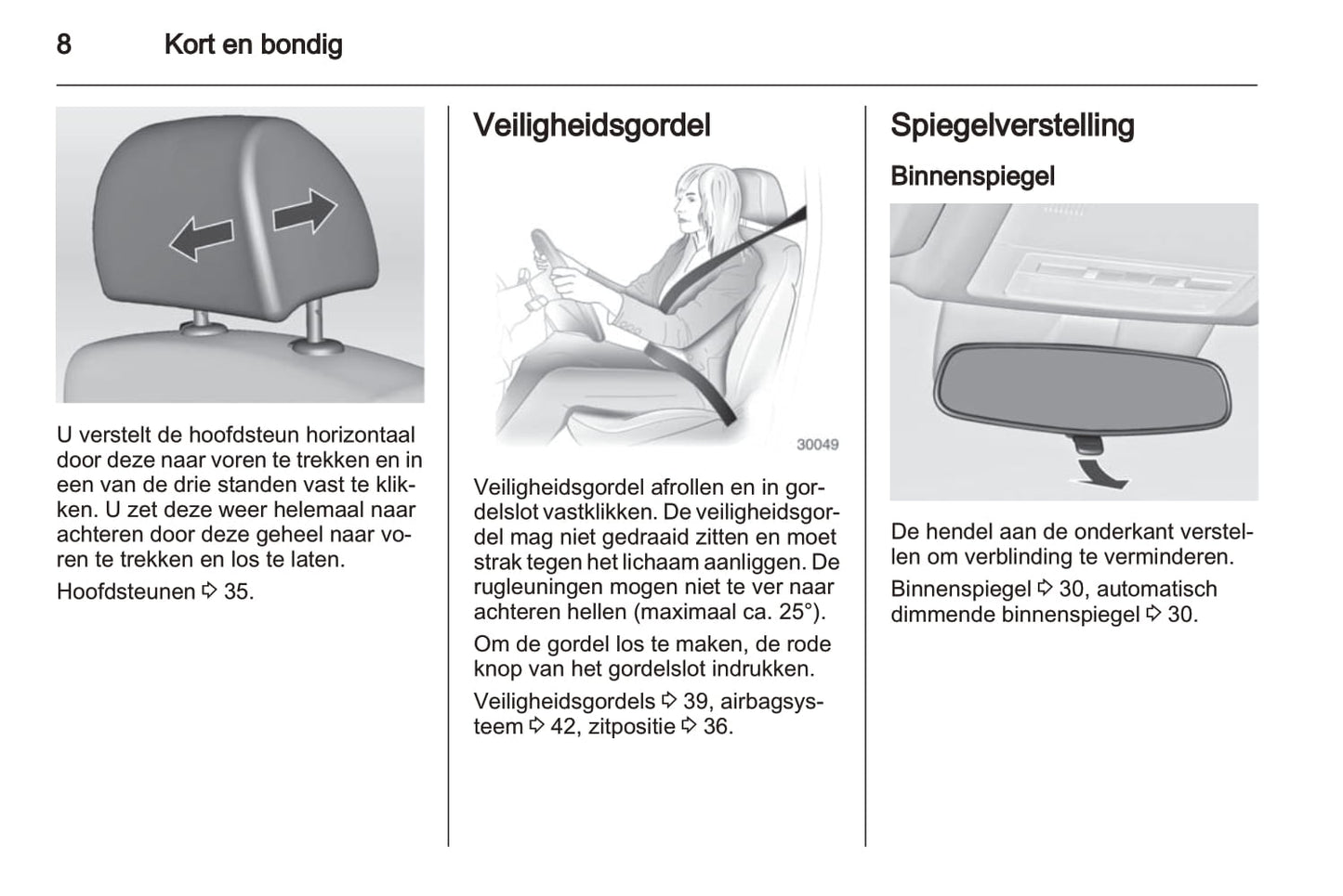 2008-2014 Chevrolet Cruze Owner's Manual | Dutch