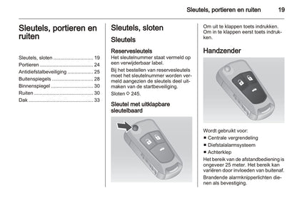 2008-2014 Chevrolet Cruze Owner's Manual | Dutch