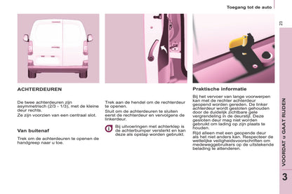 2014-2015 Peugeot Partner Gebruikershandleiding | Frans