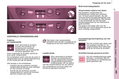 2014-2015 Peugeot Partner Gebruikershandleiding | Frans