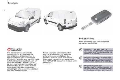 2014-2015 Peugeot Partner Gebruikershandleiding | Frans