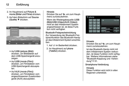 Chevrolet Spark Infotainment Bedienungsanleitung 2013