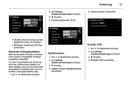 Chevrolet Spark Infotainment Bedienungsanleitung 2013