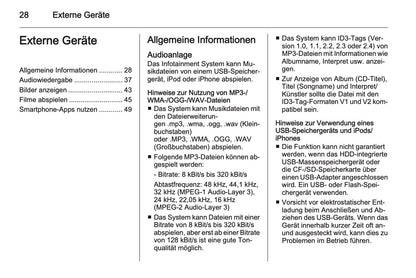 Chevrolet Spark Infotainment Bedienungsanleitung 2013