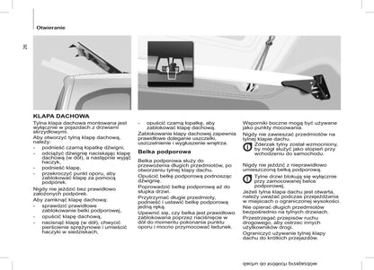 2015 Citroën Berlingo Multispace Owner's Manual | Polish