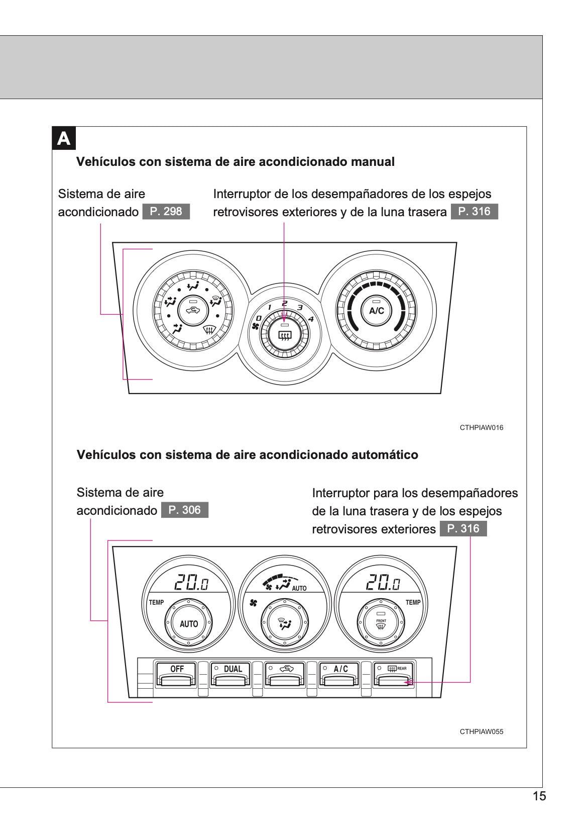 2016-2017 Toyota GT86 Owner's Manual | Spanish