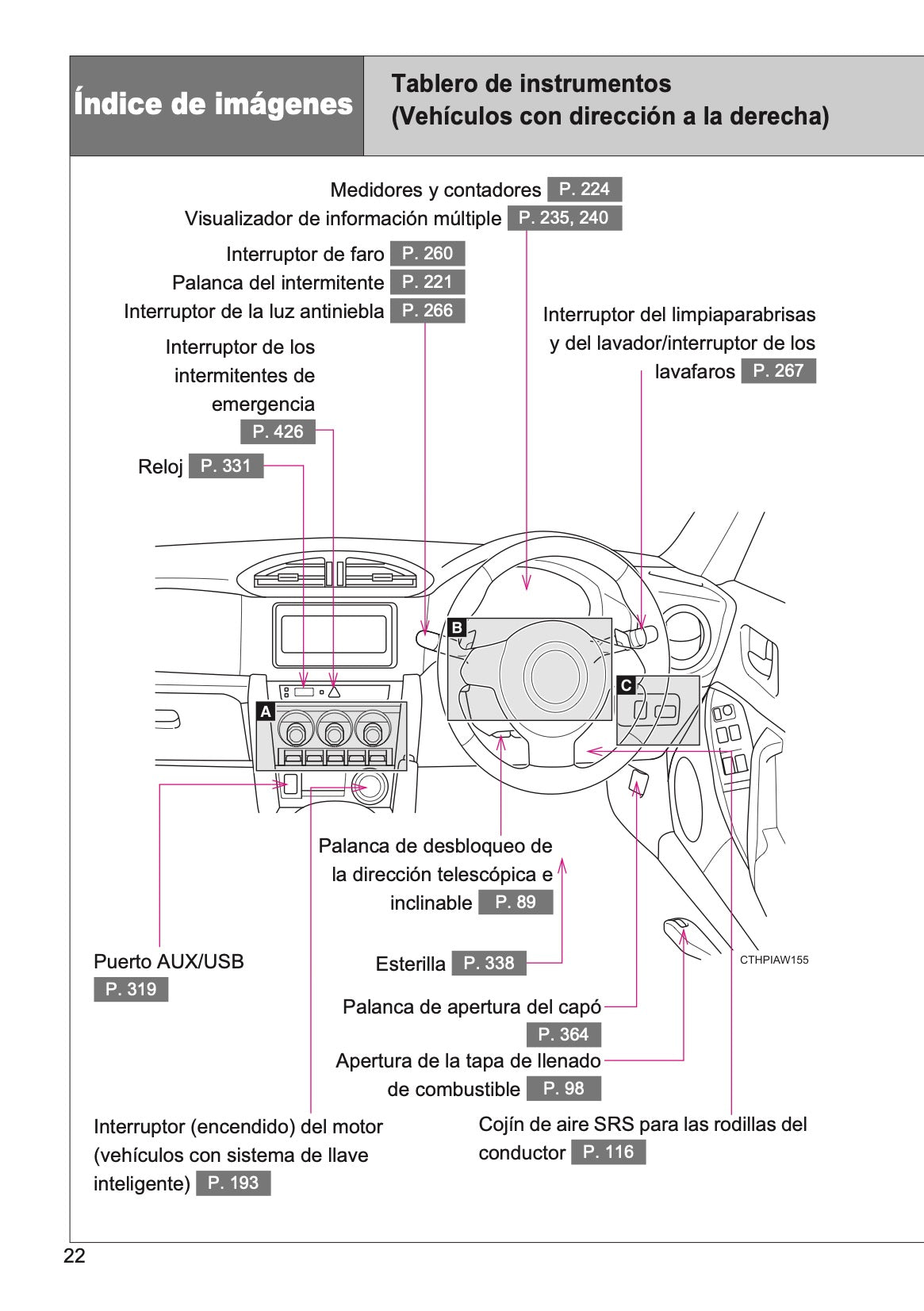 2016-2017 Toyota GT86 Owner's Manual | Spanish