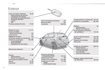 2015-2016 Peugeot 2008 Gebruikershandleiding | Spaans