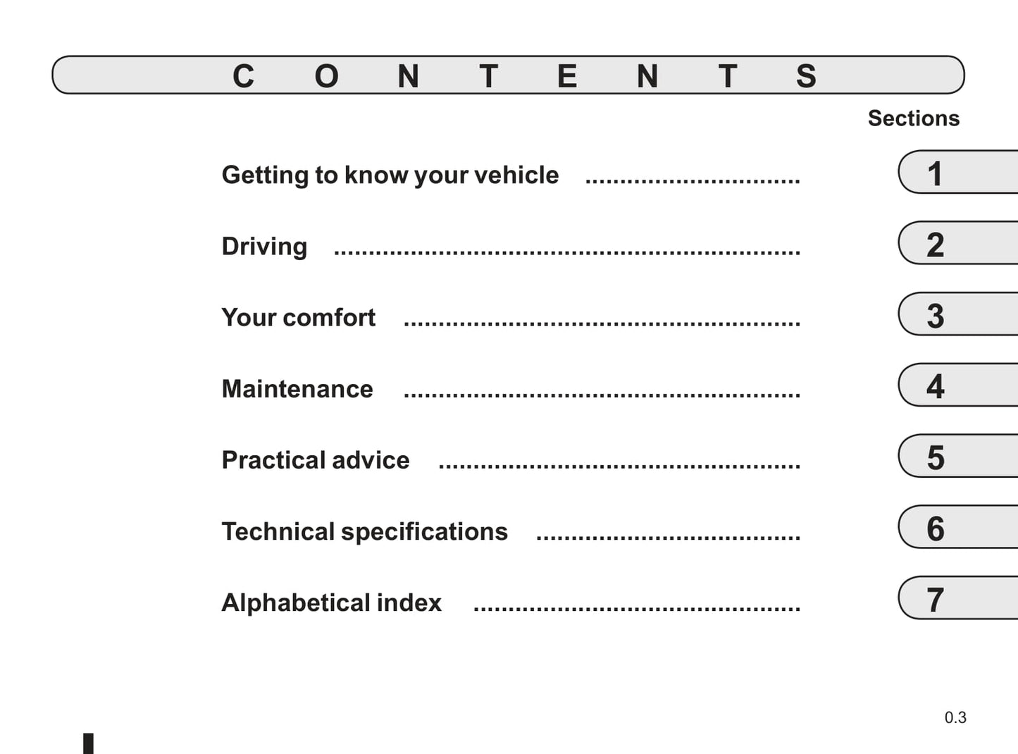 2010-2011 Renault Kangoo Owner's Manual | English