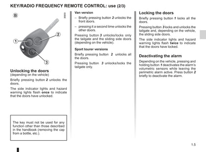 2010-2011 Renault Kangoo Owner's Manual | English