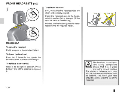 2010-2011 Renault Kangoo Owner's Manual | English