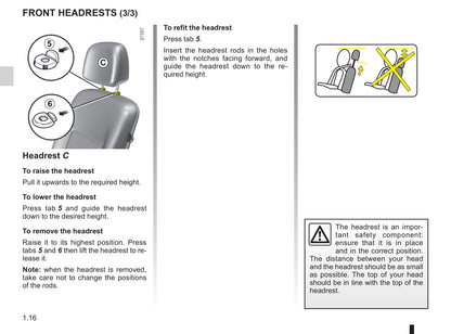 2010-2011 Renault Kangoo Owner's Manual | English