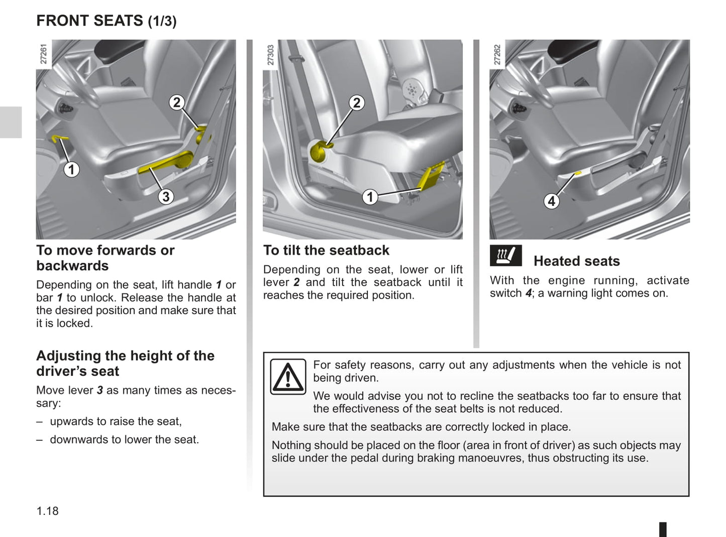 2010-2011 Renault Kangoo Owner's Manual | English