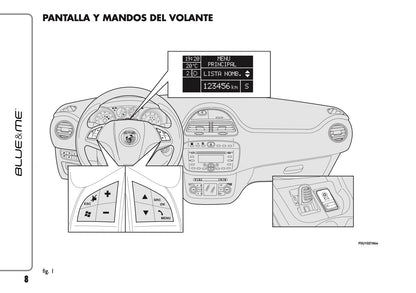 Abarth Punto Blue&Me Instrucciones 2012 - 2018